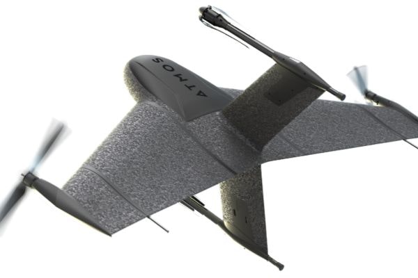 Your Plastic Solutions produceert covers voor Atmos Marlyn VTOL fixed wing drone