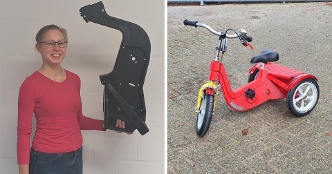 Zoe Emans stagiaire bij Your Plastic Solutions